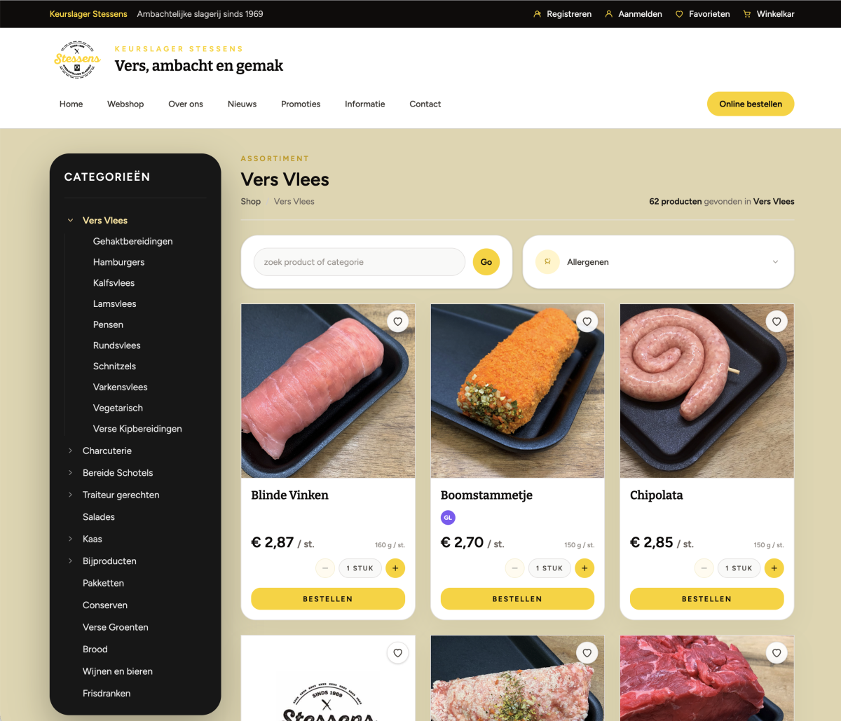 Welkom op onze nieuwe website!