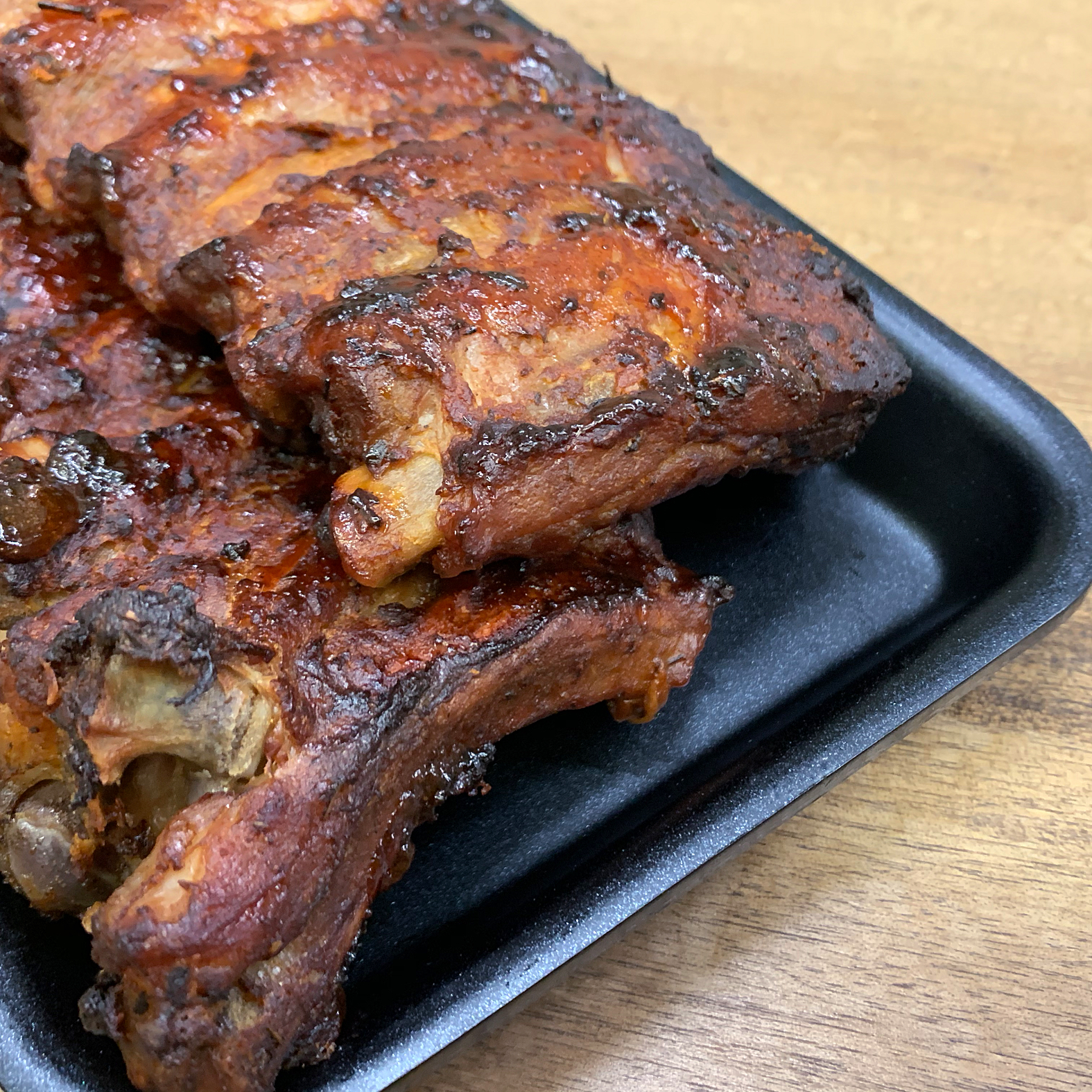 Gebakken spare ribs