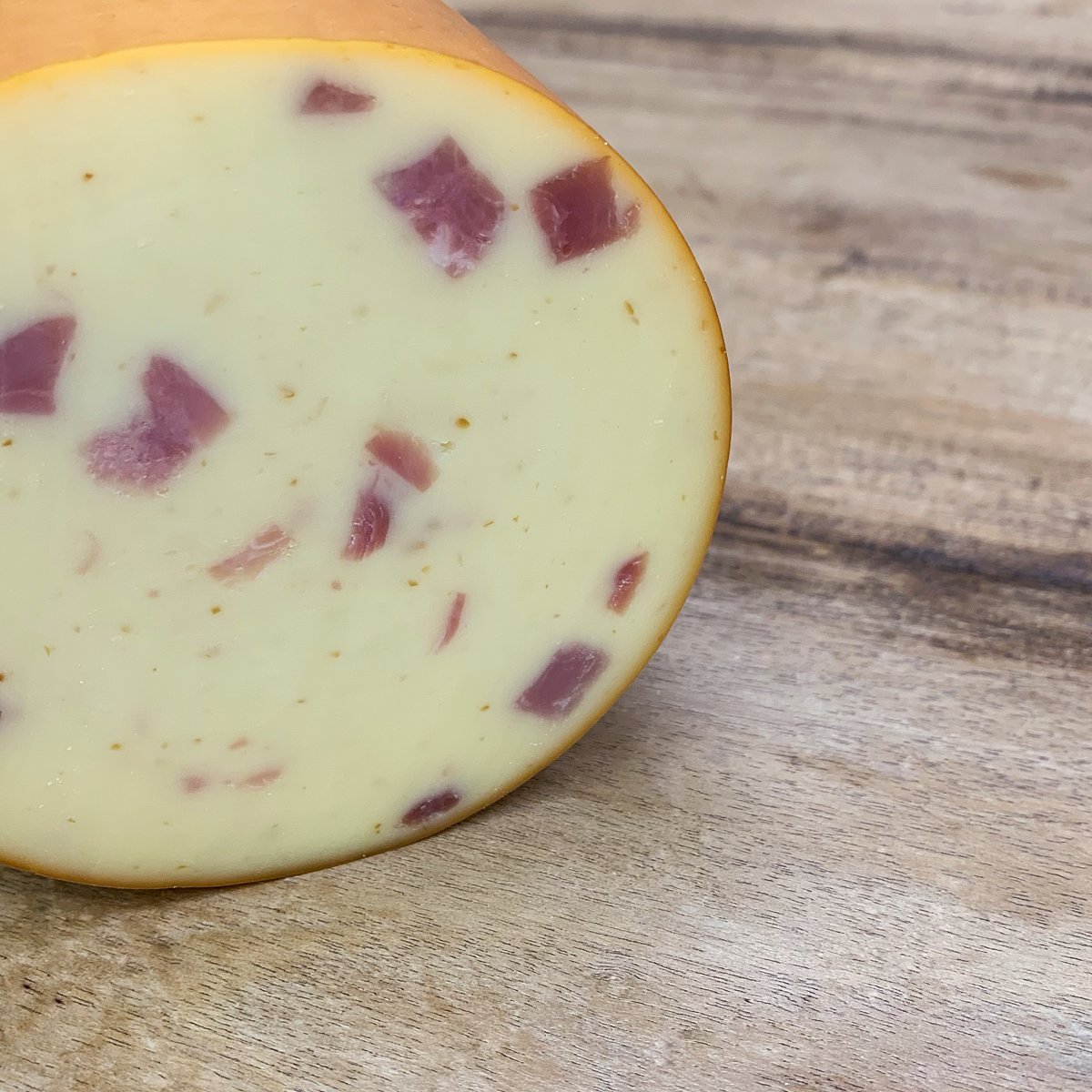 Rookkaas met ham