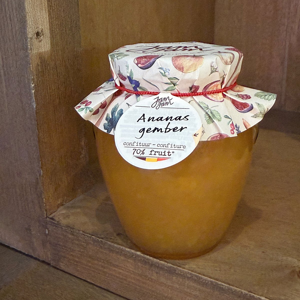 Ananas-gember confituur