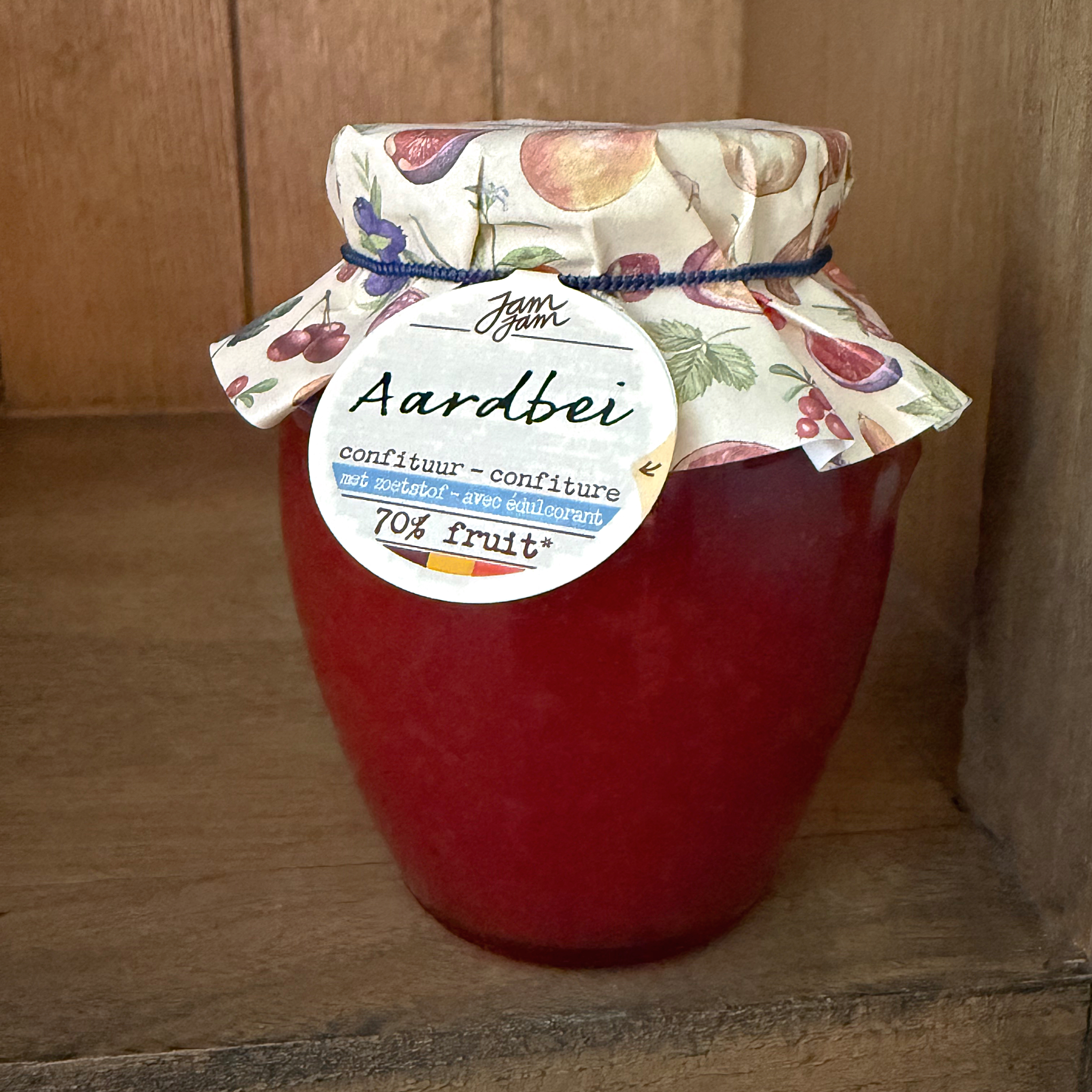 Aardbeienconfituur zonder suiker